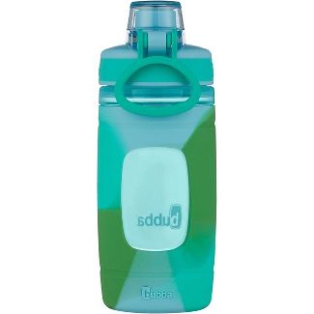 Bubba Kid's 16 oz. Flo Refresh Plastic Water Bottle with Silicone Sleeve